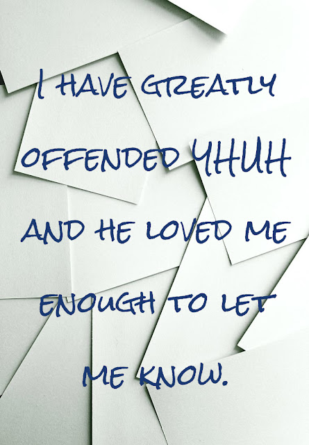 YHUH loves us enough to let us know when we offend him - Harbour Light Ministries - Halloween and Offense