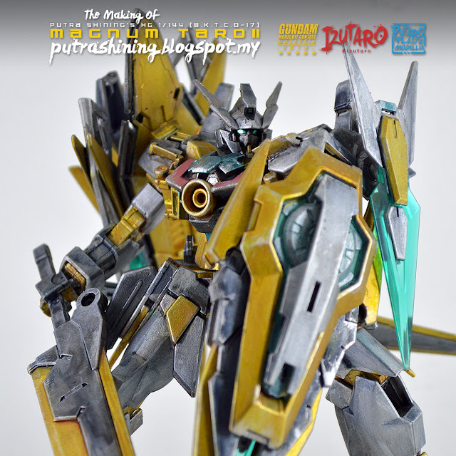 The Making of HGBD 1/144 Gundam AGE II Magnum Custom Build Citadel Paints by Putra Shining