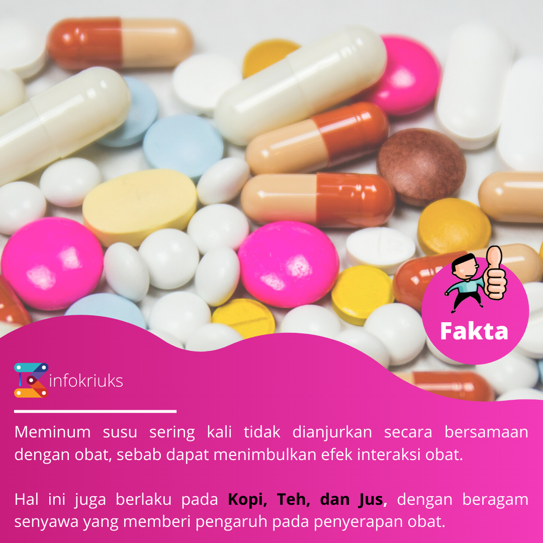 obat dan susu