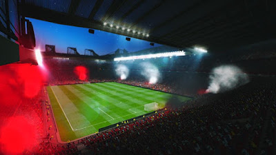 PES 2016 Smokebomb Old Trafford and Camp Nou Stadium