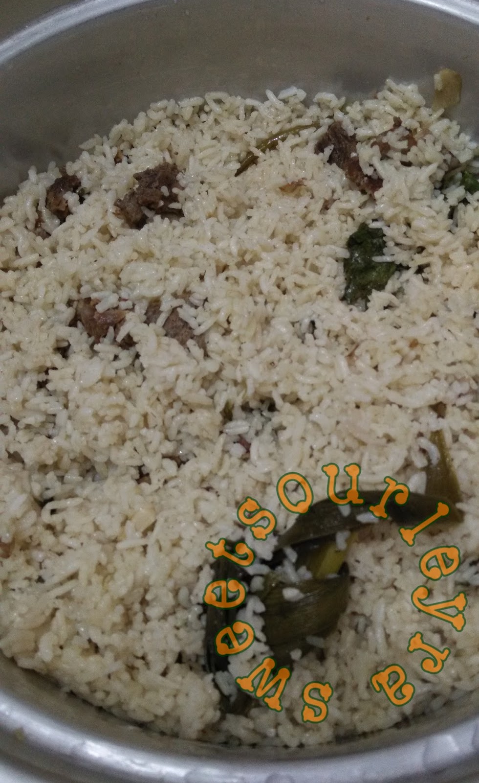 Resepi Nasi Daging Utara dan Air Asam Kerisik
