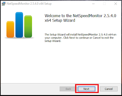 Install NetSpeed Monitor di Windows XP, Vista, 7, 8.1 dan 10