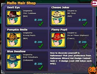 Hallo Hair Shop Ninja Saga 2013