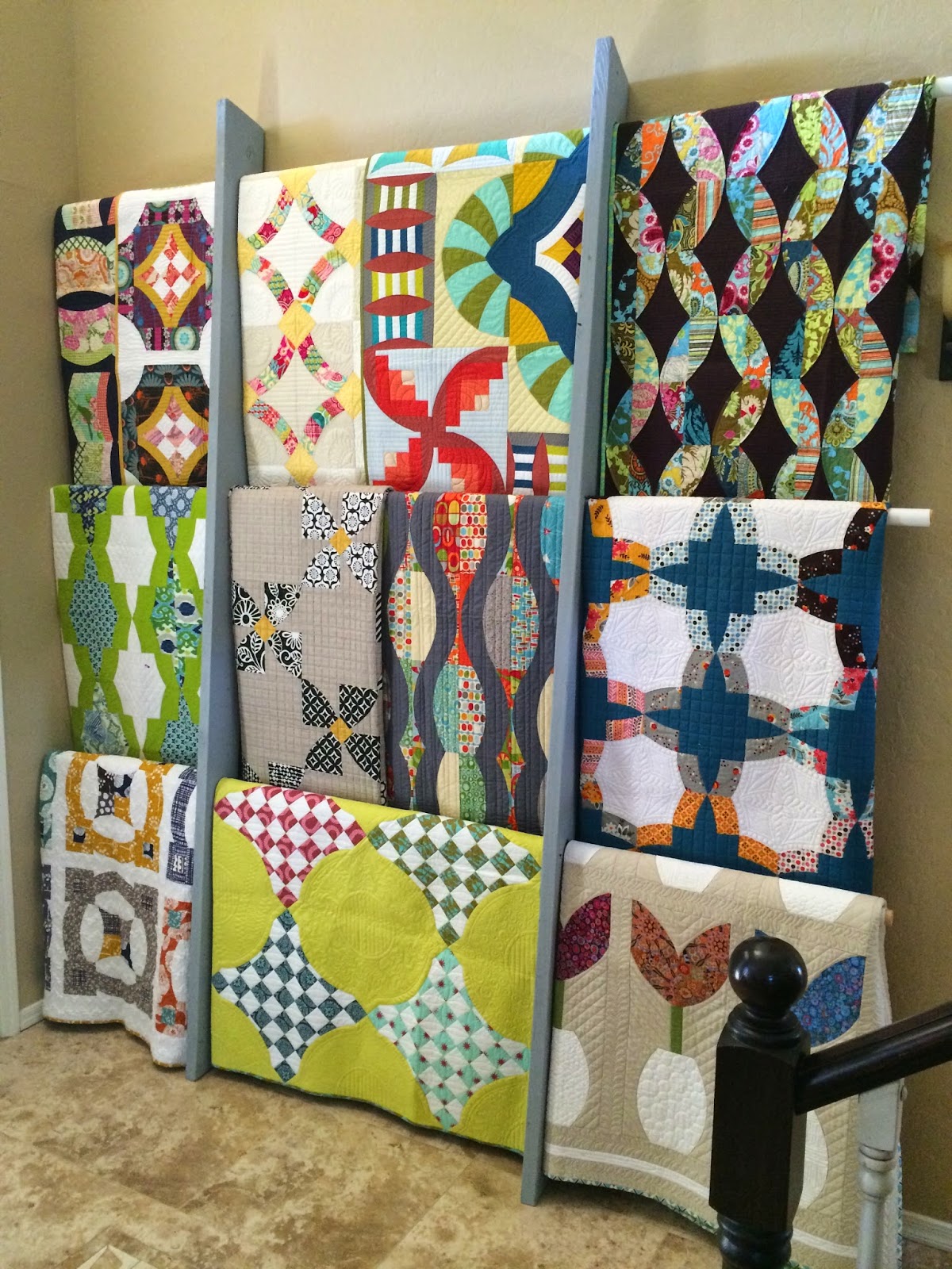 Sew Kind Of Wonderful Tuesday Tips Displaying Quilts 