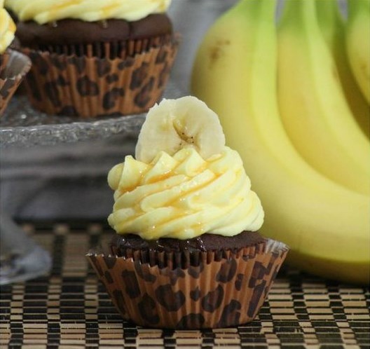 CHUNKY MONKEY CUPCAKES RECIPE #dessert #cupcake