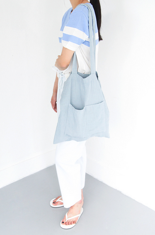 Light Blue Drawstring Pants