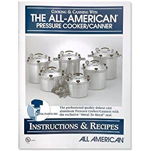 American Pressure Cooker and recipe book