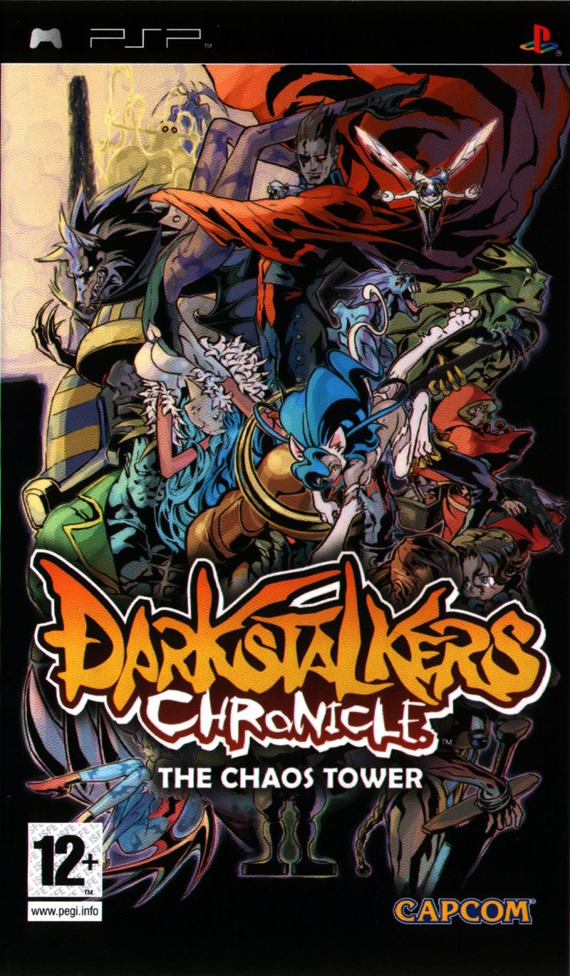 Darkstalkers chronicle the chaos tower para psp [ISO][MEGA]