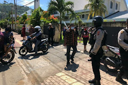 Berikan Rasa Aman dan Nyaman, Polisi Sambangi Gereja-Gereja di Kota Jayapura