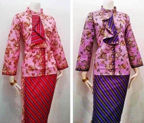 17 Contoh Model  Baju Batik  Pramugari  Terbaru 2021