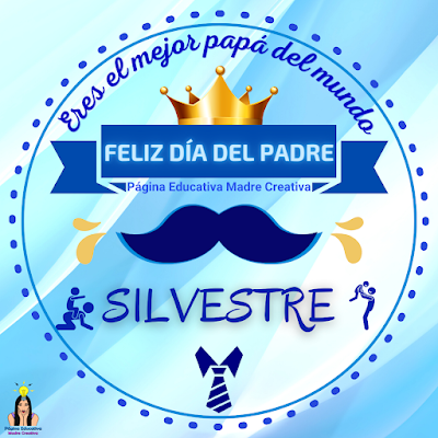 Solapín Nombre Silvestre para redes sociales por Día del Padre