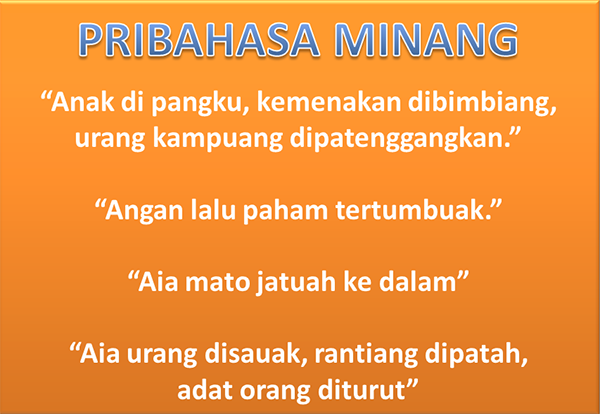 Pribahasa Minang