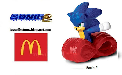 McDonalds Sonic The Hedgehog 2 Happy Meal Toys 2022 Sonic 2 toy figure