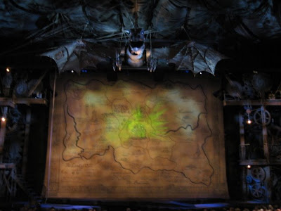 Emma and I went to see Wicked at the Gershwin Theater. Here's the map of Oz 