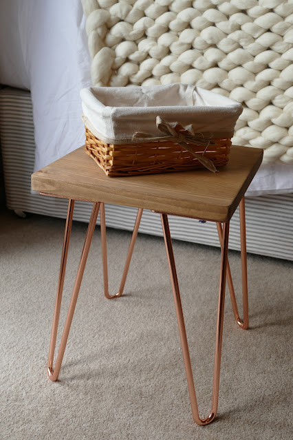 muju furniture, muju furniture review, muju furniture blog review, muju furniture reviews, muju furniture etsy, muju furniture nesting table, copper hairpin legs furniture, copper wooden table