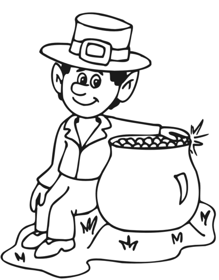 St Patricks Day Coloring Pages 4