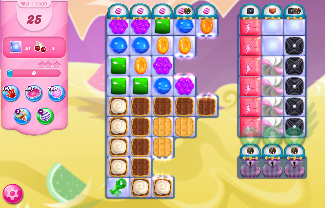 Candy Crush Saga level 7239