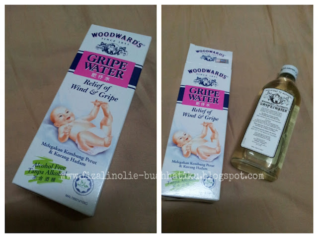 gripe water, redakan kembung perut bayi, tumbuh gigi bayi,