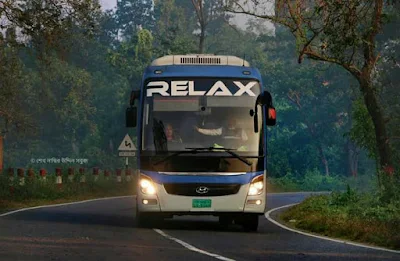 রিল্যাক্স ট্রান্সপোট এর রুট সমূহ । Relax Transport