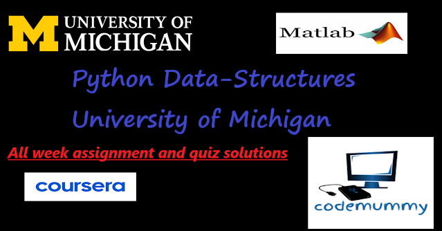 Coursera-Python-Data-Structures-University-of-Michigan-assignment solutions-all weeks solutions