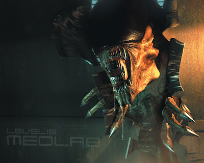 Wallpaper on 3d game alien vs predator