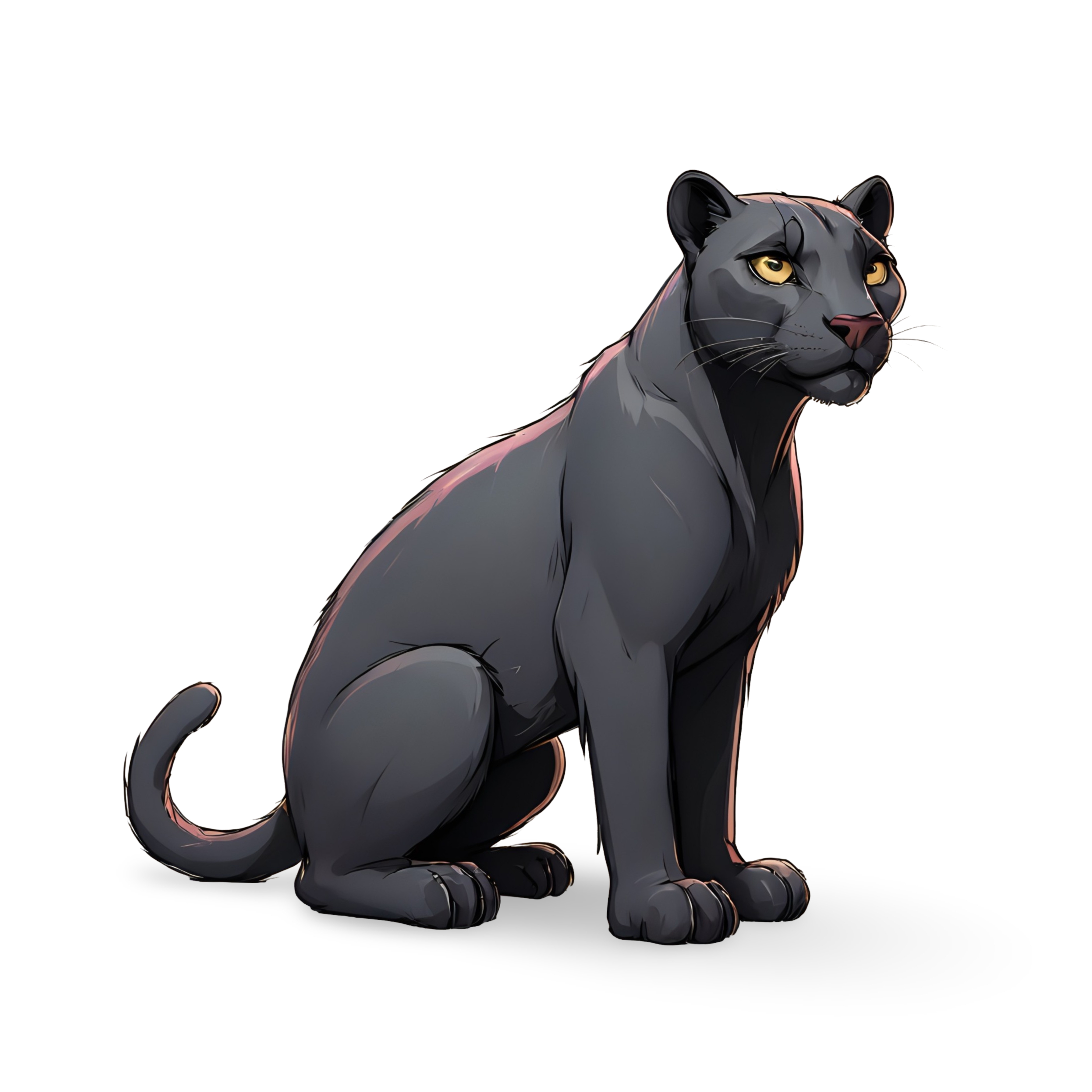 Panther cartoon character