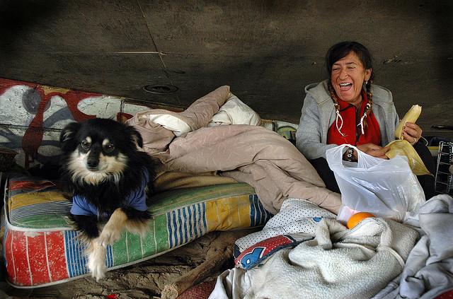 15 fotos encantadoras mostram o amor dos moradores de rua por seus cachorros