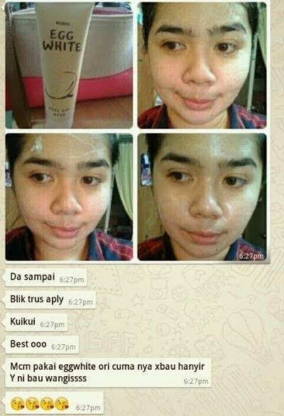 Mistine Egg White Peel Off Mask:Bestnya Masker ni!!! Murah 