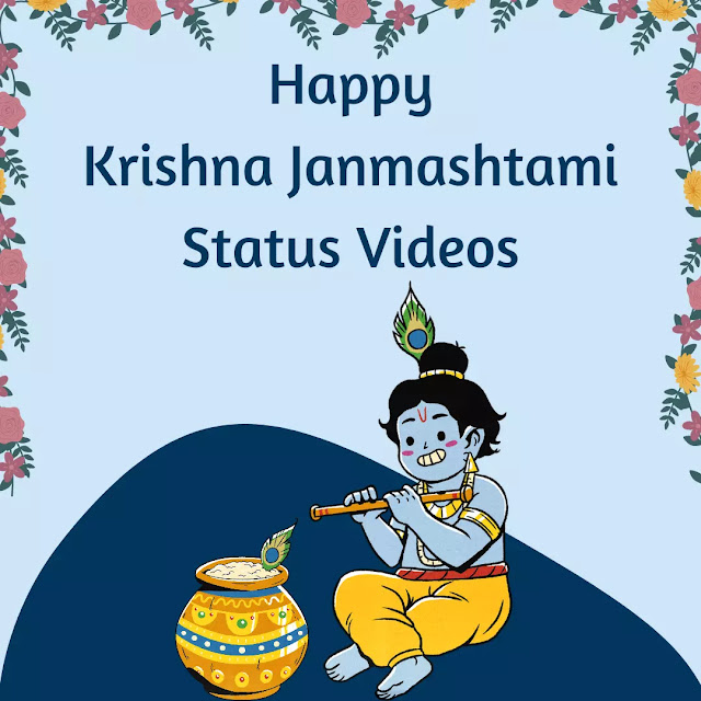 Happy Krishna Janamashtmi Status Video
