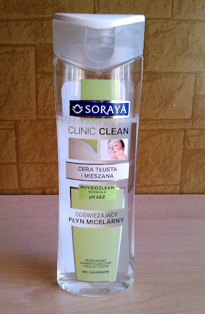 Soraya, Clinic Clean, Odświeżający płyn micelarny