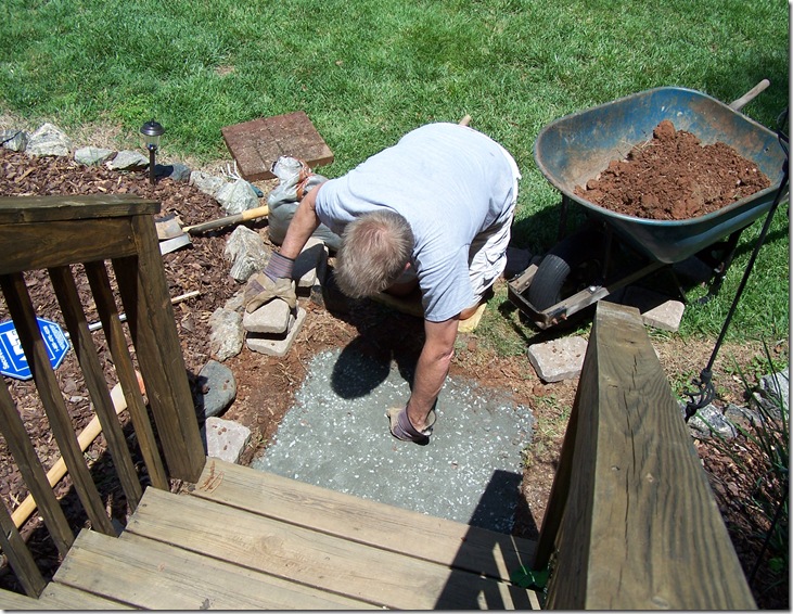 Stone Patio Landing 004
