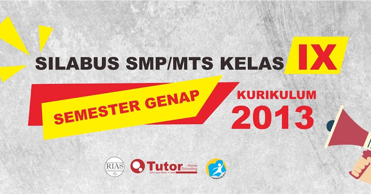Gudang Ilmu: Silabus SMP/MTS kelas 9 semester genap matapelajaran IPS kurikulum 2013 revisi 2019 ...