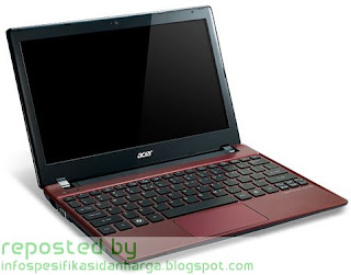 Harga ACER Aspire One 756 Notebook Terbaru 2012