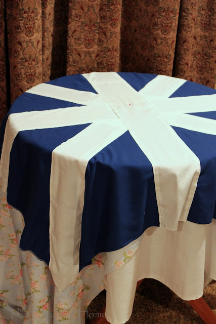 Union Jack Table Topper: The Charm of Home