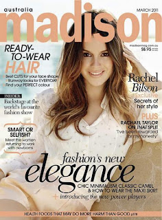 Rachel Bilson in Madison Magazine, March 2011 Issue