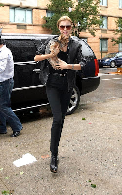 Miranda Kerr Pops Out With Her Pet Pooch