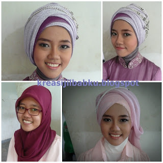 jilbab cantik make up natural