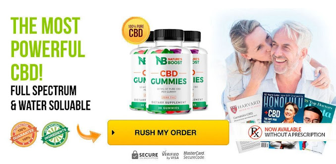 Natures Boost CBD Gummies - Support Your Health With CBD!