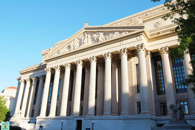 Edificio de los Archivos Nacionales en Washington