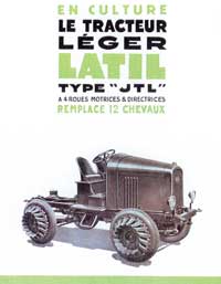İlk 4WS ve 4WD sistemi Latil marka traktöre uygulandı