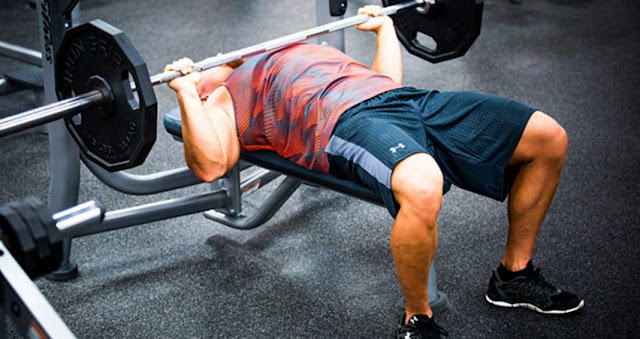 Bench press chest workout for men