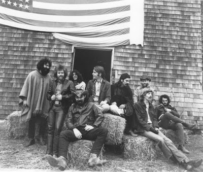The Grateful Dead and The New Riders of the Purple Sage  at Mickey Hart's Barn
