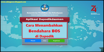 Cara Menambahkan Bendahara BOS di Dapodik Cara Menambahkan Bendahara BOS di Dapodik