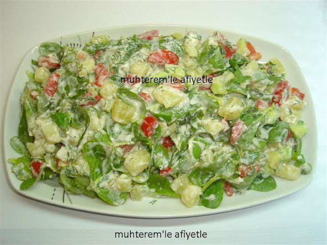 patatesli salata