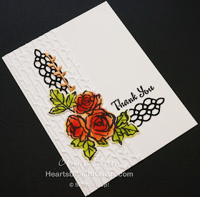 Heart's Delight Cards, Petal Palette, Thank You, Stampin' Up!