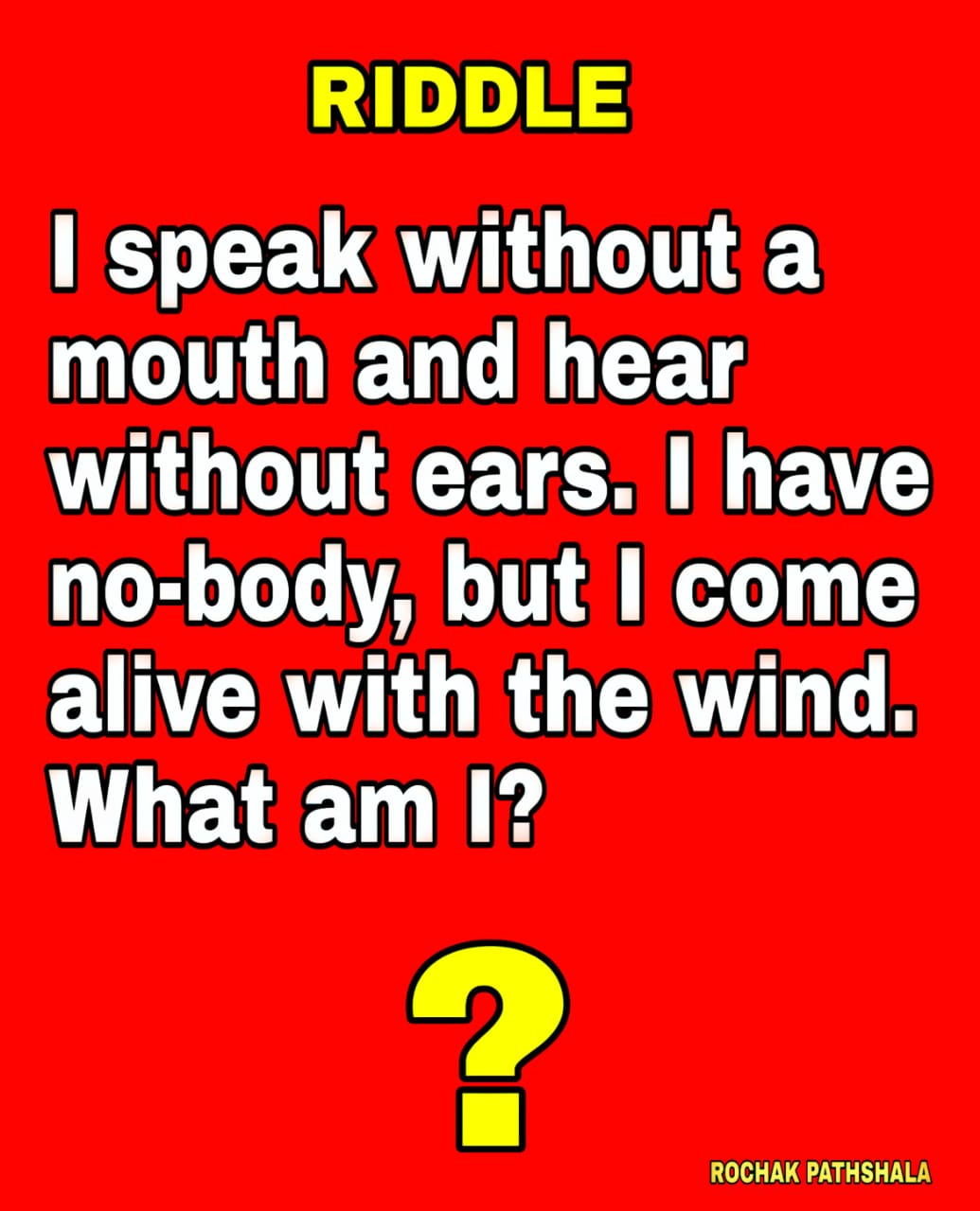 Speak Without A Mouth And Hear Without Ears I speak without a mouth and hear without ears riddle with answer