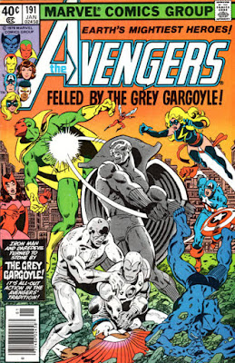 Avengers #191, the Grey Gargoyle