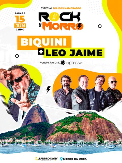 15/06/2024 Shows de Biquini Cavadão e Léo Jaime em Rio de Janeiro [Morro da Urca]