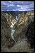 Yellowstone Canyon: This national park, created by the federal government on . (yellowstone canyon with falls )