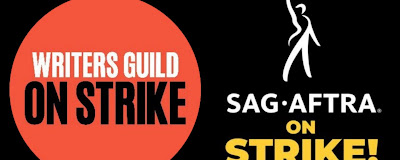WGA/SAG-AFTRA on Strike Banner